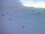The view down to Hohellervatnet lake