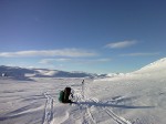 Day 32 Looking back west over Volavatnet lakes towards Kongshelleren cabin