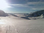 Day 33 Looking down to Djupsvatnet lake and Lungsdalshytta