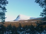 Day 41 Sjolikampen glowing in the late afternoon sun