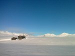 Day 44. Looking from the last cabin at Mysuseter towards Rondanes biggest mountains