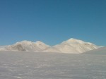 Day 44. The mountains of Rondeslottet and on the right Storronden