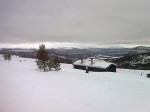 Day 47. A cabin at Gammelseter with Folldal valley beyond