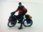 Day 100. One of the cyclists on the Jan Kopka holiday