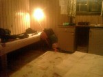 Day 105. The interior of the hut at Masi