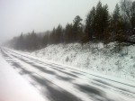 Day 109. The blizzard after leaving Skoganvarre was from the north