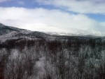 Day 109. Suddenly the blizzard cleared to reveal Lakselvdal valley