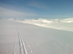 Day 95. Looking west back down Gaskasvaggi valley