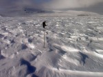 Day 97. Difficult sastrugi around Vanasvarri