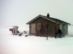 Day 98. About to leave Store Rosta in poor weather