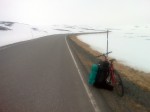 Day 123. On the road across the Nordkinn peninsula plateau south of Mehamn