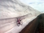Day 125. After leaving Ifjord I climbed quickly up to the mountains again where there were some impressive drift