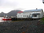 Day 166.3 The old wharf at Bergsfjord is still sued to prepare fishing gear and also includes a restaurant Day 166.3 The old wharf at Bergsfjord is still sued to prepare fishing gear and also includes a restaurant