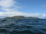 Day 168.3 The southern end of Loppa island with the huge beach across the south end Day 168.3 The southern end of Loppa island with the huge beach across the south end
