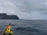 Day 157.3 Having passed Kinnaroddenand looking south towards the headlands north of Kjollefjord