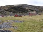 Day 159.2 The barn and other old dwellings at the abandoned community of Svaerholt