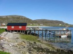 Day 161.1 A near perfect Robuer at Maasoy with cod drying on the jetty