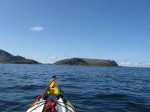 Day 161.5 Approaching Havoysund town with Havoy island in the middle of the photo
