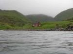 Day 165.1 This house in Halvorik bay on Stjernoya is now a leisure cabin Day 165.1 This house in Halvorik bay on Stjernoya is now a leisure cabin