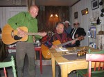 Day 191.1 A rowdy folk evening at the Havnomaden kayak centre pub which also serves as the village pub.