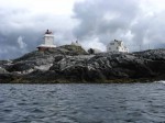 Day 224.2 Ryvarden Fyr lighthouse lies in the middle of the exposed Sletta