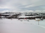 Day 61. Gaundal farm with the Skjaekerfjella mountains beyond