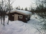 Day 79. The small cabin in Pieljekaise National Park