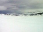 Day 114. The empty landscape around Store Masvatn lake was typical of todays route