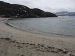 Day 134. The smaller beach at Grense Jakobselv faces north west