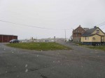 Day 155.2 One of the frequent snow showers passing across Mehamn