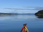 Day 249.2 Paddling up the still waters of vestfjord between Haoya and Royken